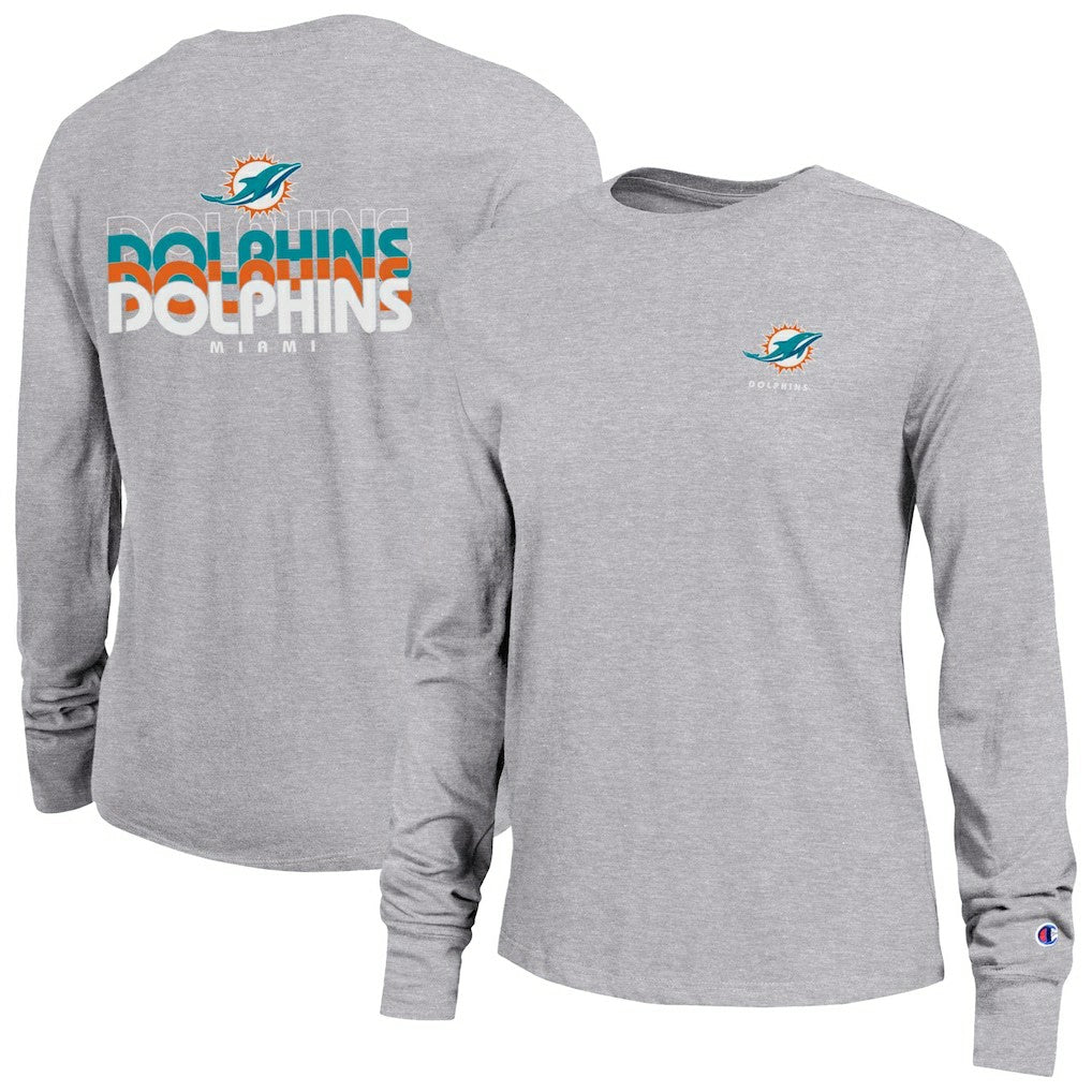 Miami Dolphins Women's Core Long-Sleeve T-Shirt | NFL Discount