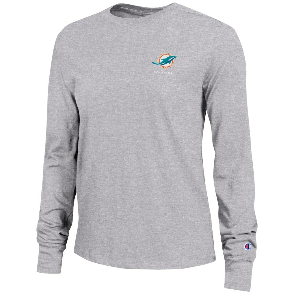 Miami Dolphins Women's Core Long-Sleeve T-Shirt | NFL Discount