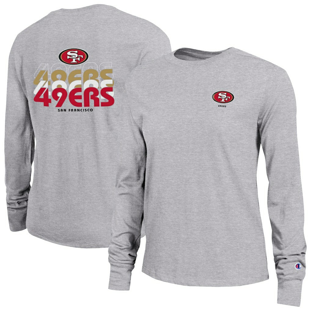 San Francisco 49ers Women's Core Long-Sleeve T-Shirt | NFL Outlet