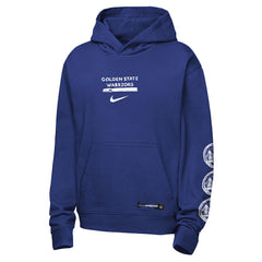 Royal Golden State Warriors Youth Courtside Club Premiere Hoodie sale | NBA