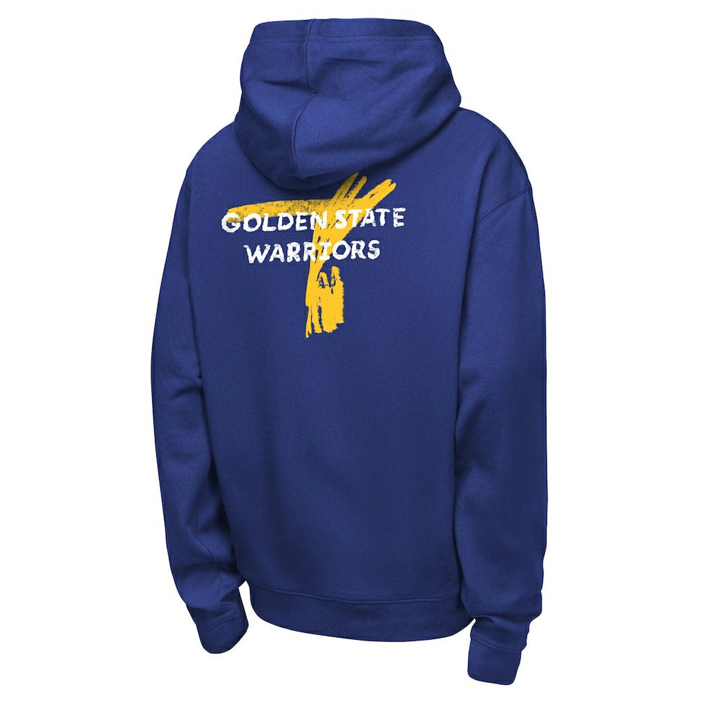 Royal Golden State Warriors Youth Courtside Club Premiere Hoodie sale | NBA