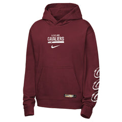 Wine Cleveland Cavaliers Youth Courtside Club Premiere Hoodie sale | NBA