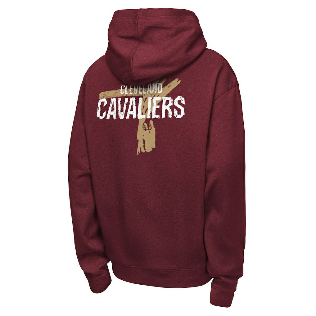 Wine Cleveland Cavaliers Youth Courtside Club Premiere Hoodie sale | NBA