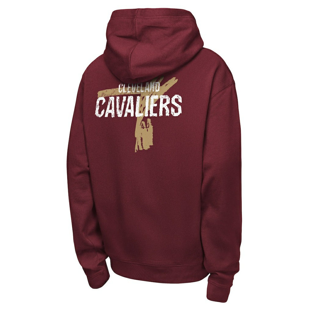 Wine Cleveland Cavaliers Youth Courtside Club Premiere Hoodie sale | NBA