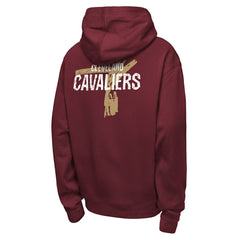 Wine Cleveland Cavaliers Youth Courtside Club Premiere Hoodie sale | NBA