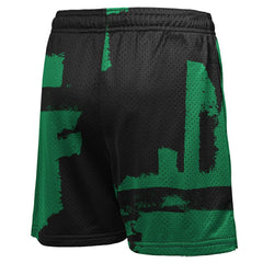 Black/Kelly Green Boston Celtics Youth Courtside Pro Shot Dri-FIT Mesh Practice Shorts | NBA