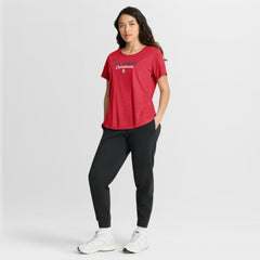 St. Louis Cardinals Nike Women's Arched Tri-Blend T-Shirt - MLB T-shirts