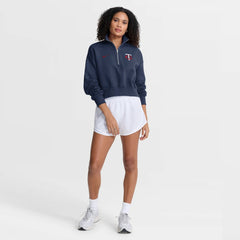 Minnesota Twins Nike Women's Primetime Phoenix Fleece Half-Zip Sweatshirt - MLB Sweatshirts