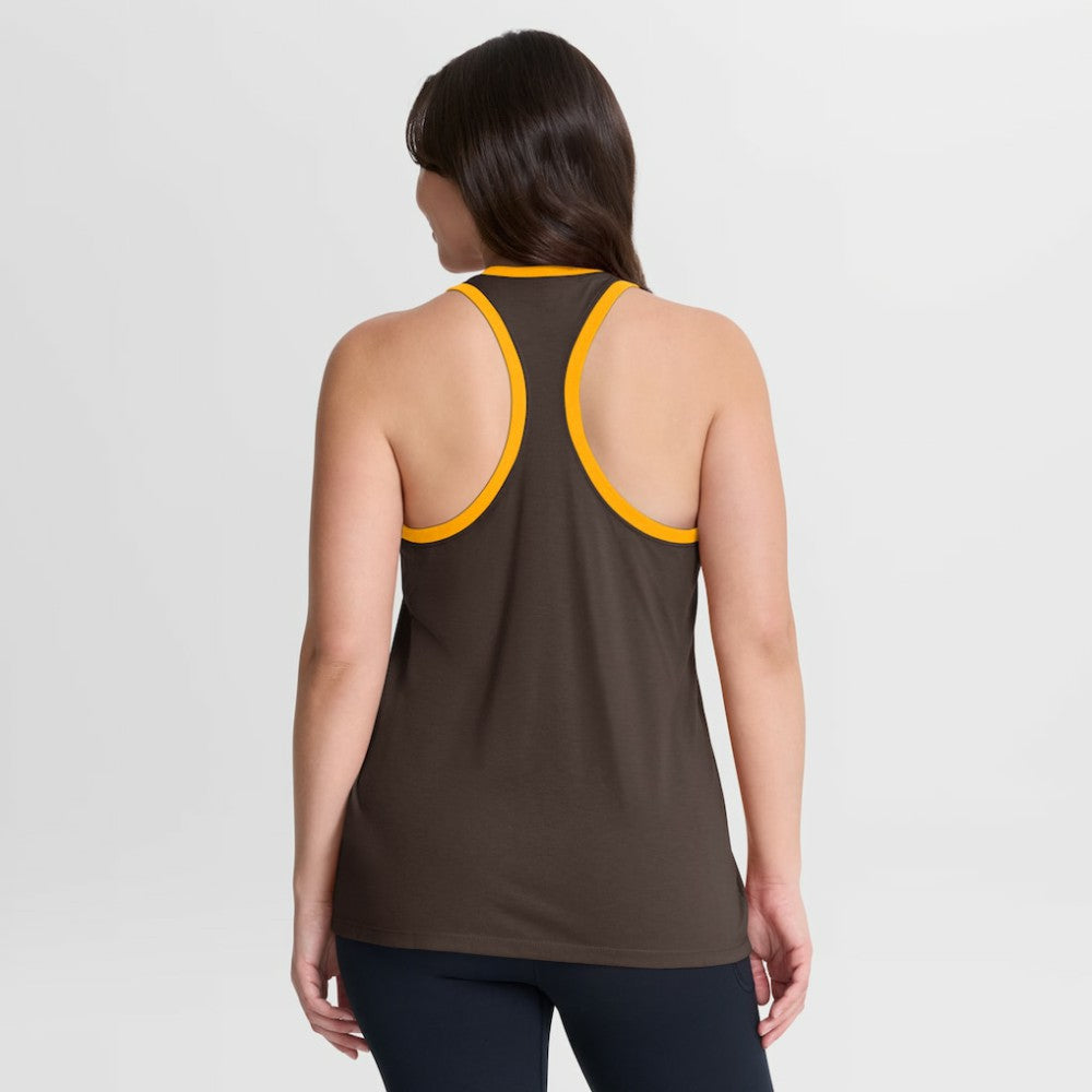 San Diego Padres Nike Women's Tri-Blend Dri-FIT Racerback Tank Top - MLB Tanks