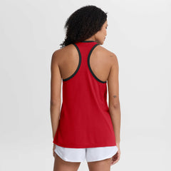 Cincinnati Reds Nike Women's Tri-Blend Dri-FIT Racerback Tank Top - MLB Tanks