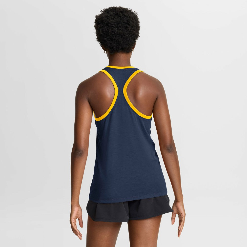 Milwaukee Brewers Nike Women's Tri-Blend Dri-FIT Racerback Tank Top - MLB Tanks
