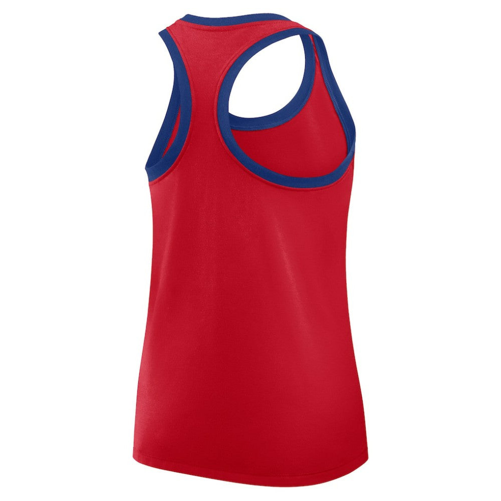 Texas Rangers Nike Women's Tri-Blend Dri-FIT Racerback Tank Top - MLB Tanks