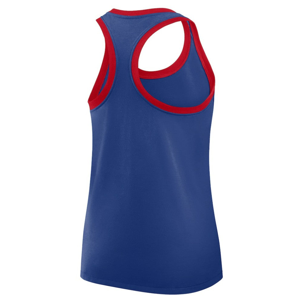Philadelphia Phillies Nike Women's Tri-Blend Dri-FIT Racerback Tank Top - MLB Tanks