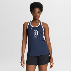 Detroit Tigers Nike Women's Tri-Blend Dri-FIT Racerback Tank Top - MLB Tanks