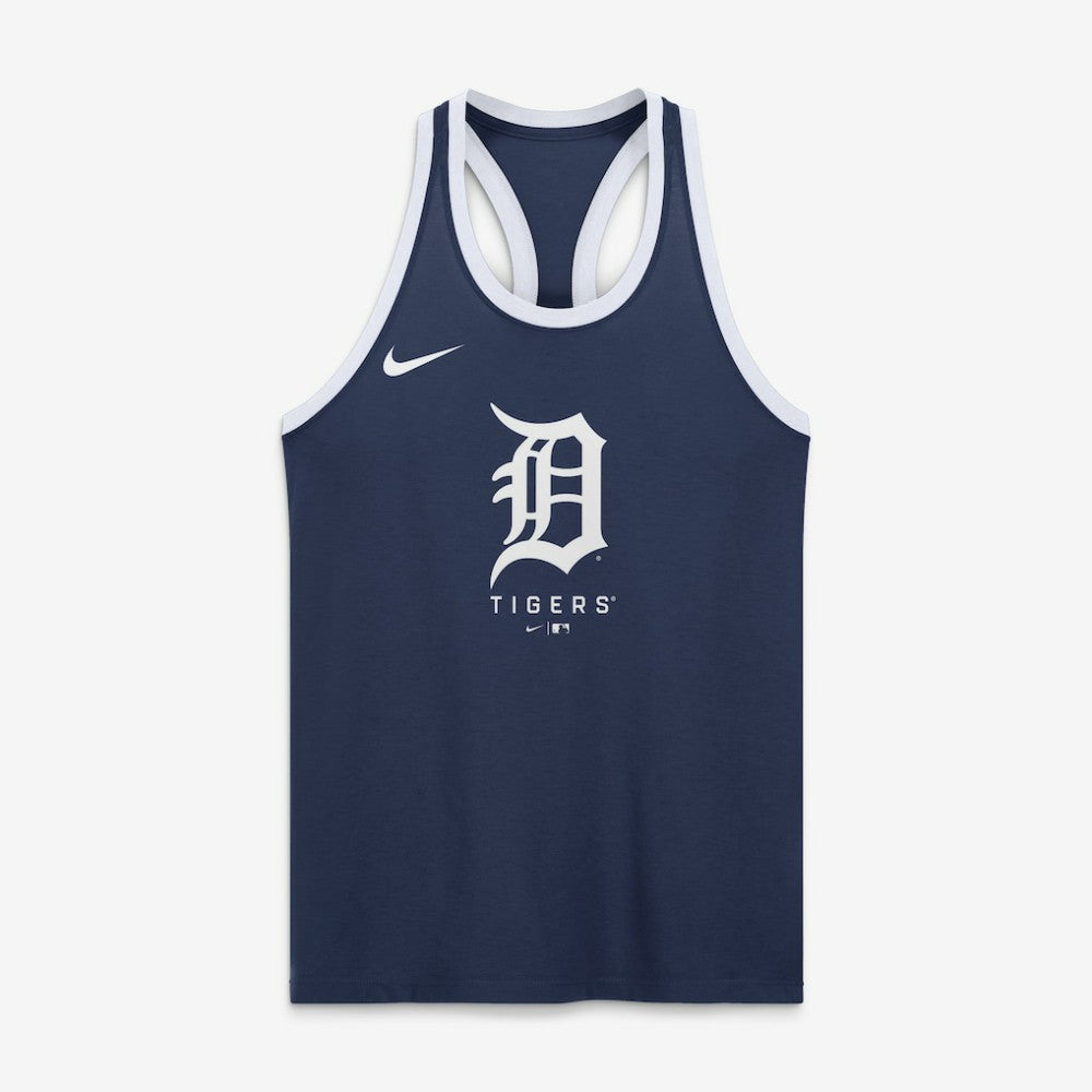 Detroit Tigers Nike Women's Tri-Blend Dri-FIT Racerback Tank Top - MLB Tanks