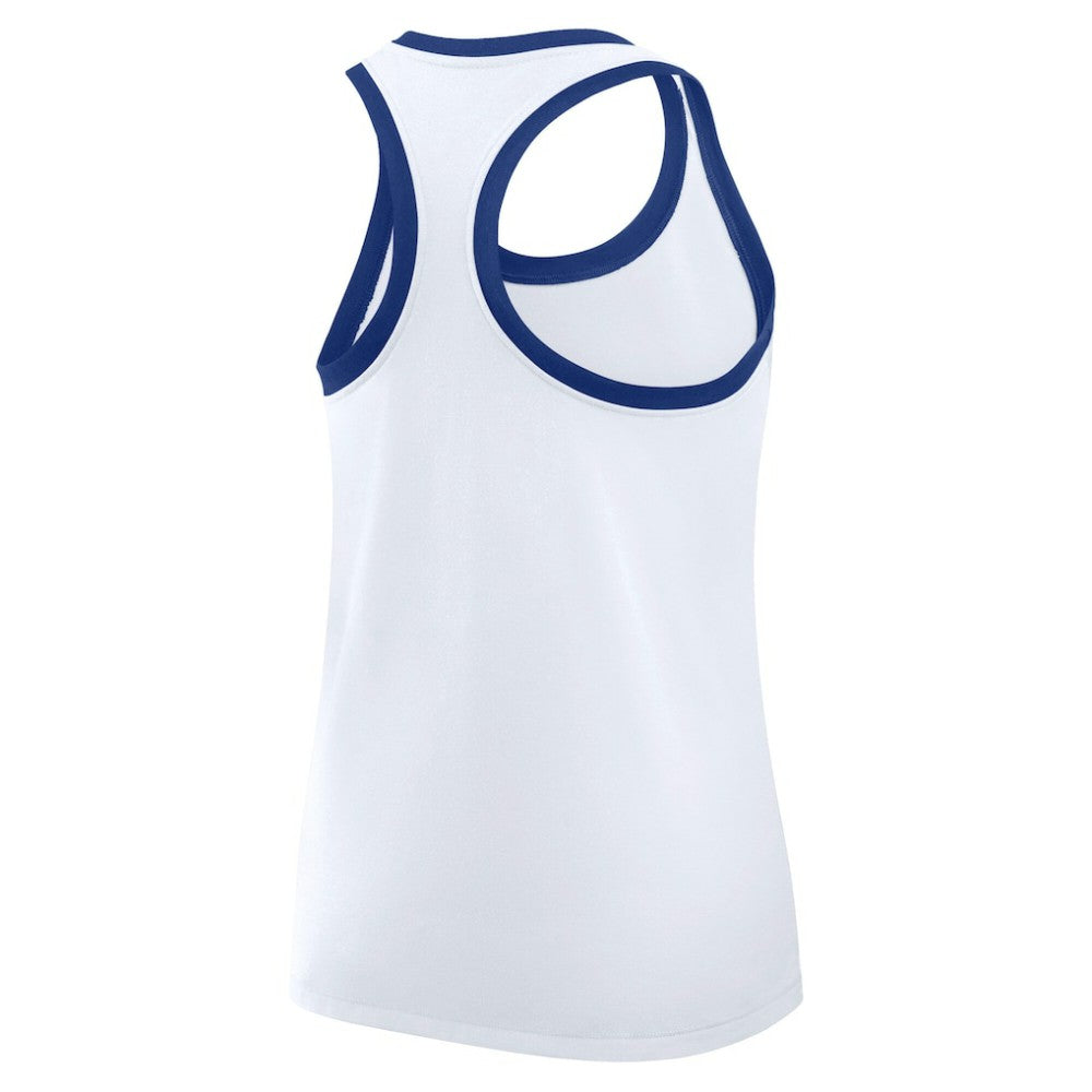 Los Angeles Dodgers Nike Women's Tri-Blend Dri-FIT Racerback Tank Top - MLB Tanks