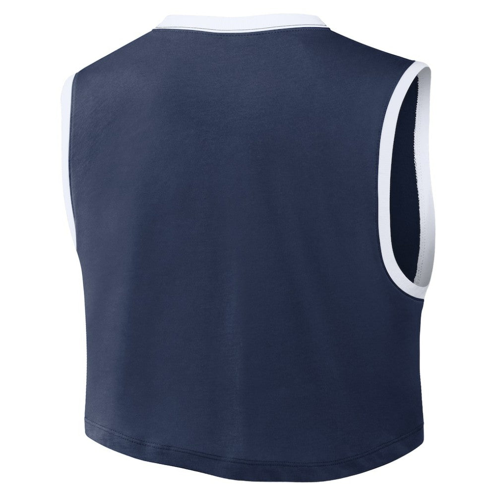 Atlanta Braves Nike Women's Primetime Loose Dri-FIT Cropped Tank Top - MLB Tanks