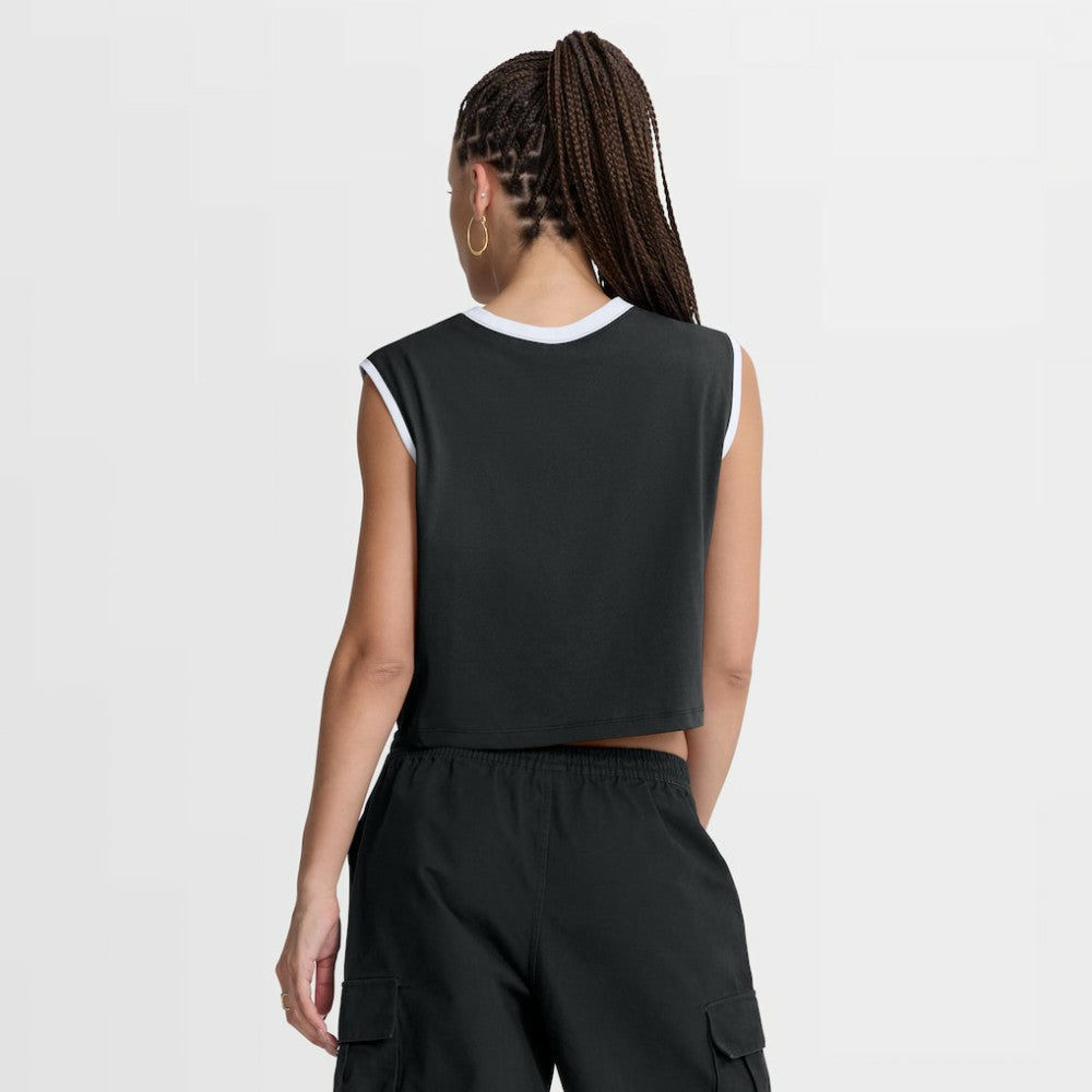 Los Angeles Dodgers Nike Women's Primetime Loose Dri-FIT Cropped Tank Top - MLB Tanks