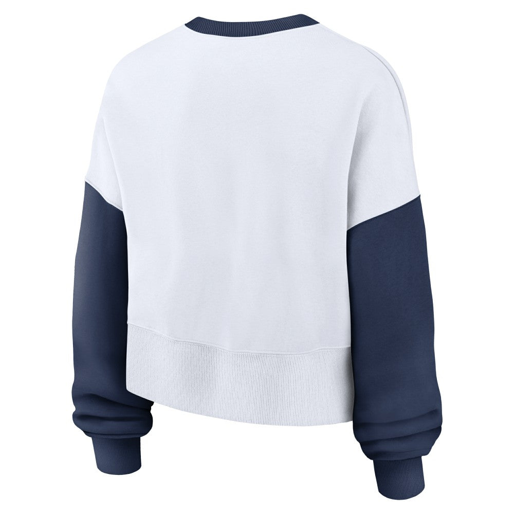 Cleveland Guardians Nike Women's Oversized High Hip Fleece Sweatshirt - MLB Sweatshirts