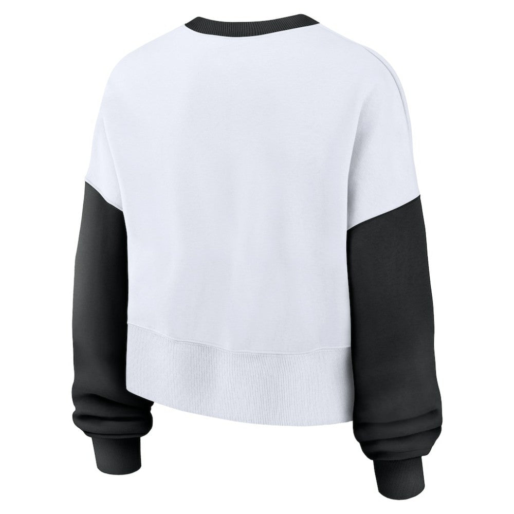 San Francisco Giants Nike Women's Oversized High Hip Fleece Sweatshirt - MLB Sweatshirts