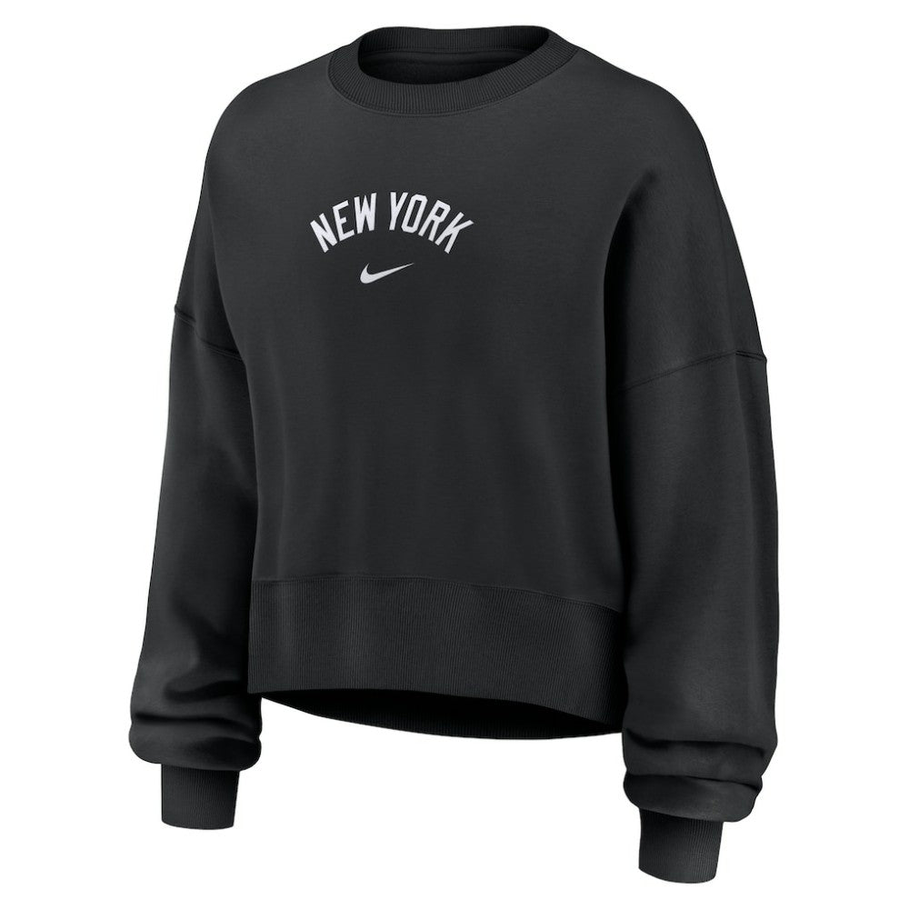 New York Yankees Nike Women's Oversized Primetime Sweatshirt - MLB Sweatshirts