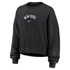 New York Yankees Nike Women's Oversized Primetime Sweatshirt - MLB Sweatshirts