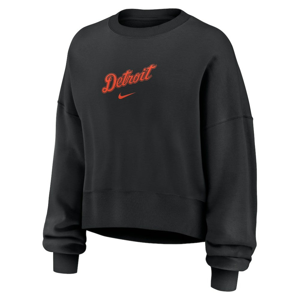 Detroit Tigers Nike Women's Oversized Primetime Sweatshirt - MLB Sweatshirts