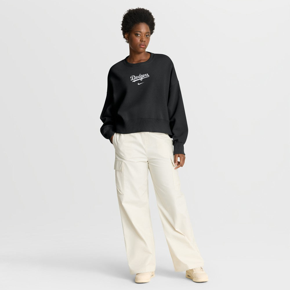 Los Angeles Dodgers Nike Women's Oversized Primetime Sweatshirt - MLB Sweatshirts
