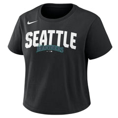 Seattle Mariners Nike Women's Mod Cropped T-Shirt - MLB T-shirts