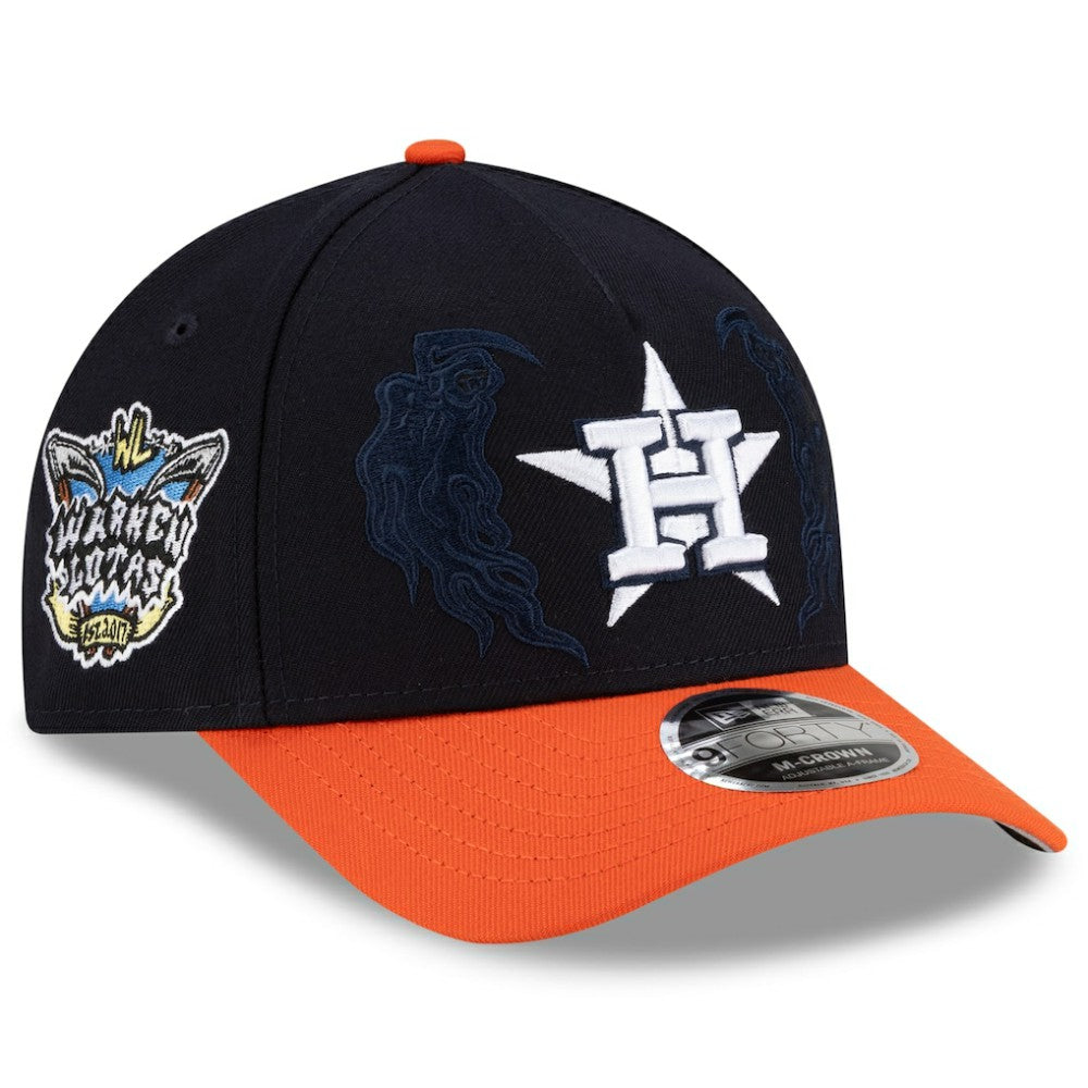 Houston Astros New Era x Warren Lotas 9FORTY A-Frame M-Crown Adjustable Hat - MLB Hats