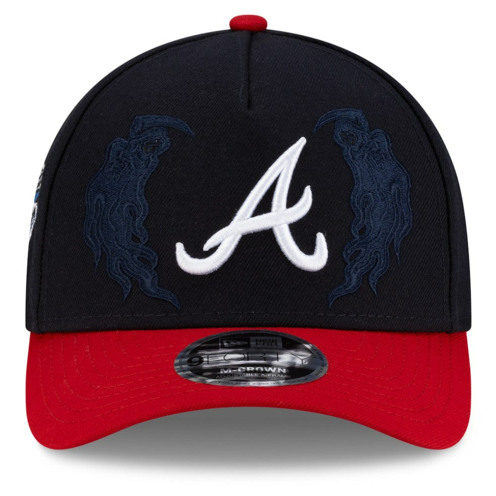 Atlanta Braves New Era x Warren Lotas 9FORTY A-Frame M-Crown Adjustable Hat - MLB Hats