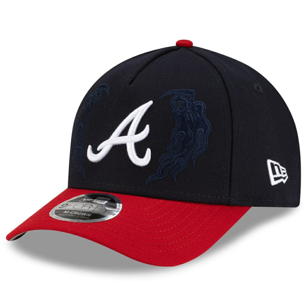Atlanta Braves New Era x Warren Lotas 9FORTY A-Frame M-Crown Adjustable Hat - MLB Hats