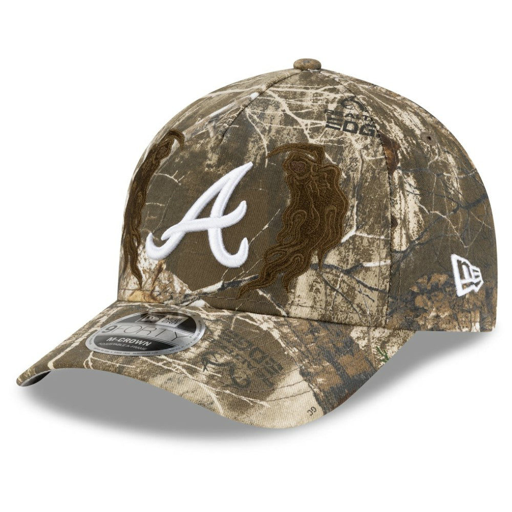 Atlanta Braves New Era x Warren Lotas Realtree 9FORTY A-Frame M-Crown Adjustable Hat - MLB Hats