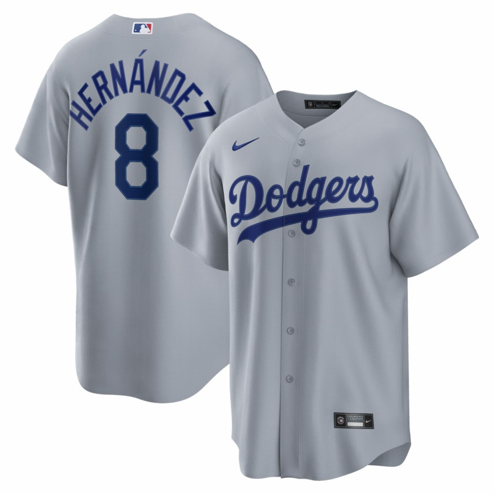 Enrique Hernández Los Angeles Dodgers Nike Road Replica Jersey - MLB Jerseys