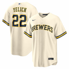 Christian Yelich Milwaukee Brewers Nike Home Replica Jersey - MLB Jerseys