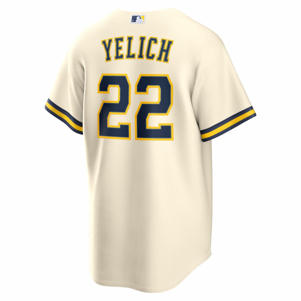 Christian Yelich Milwaukee Brewers Nike Home Replica Jersey - MLB Jerseys
