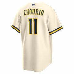 Jackson Chourio Milwaukee Brewers Nike Home Replica Jersey - MLB Jerseys