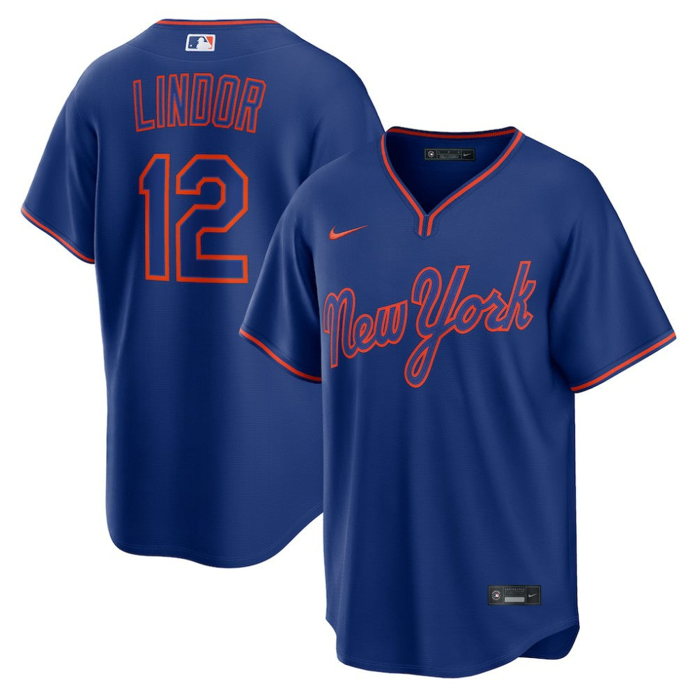 Francisco Lindor New York Mets Nike Alternate Replica Jersey - MLB Jerseys