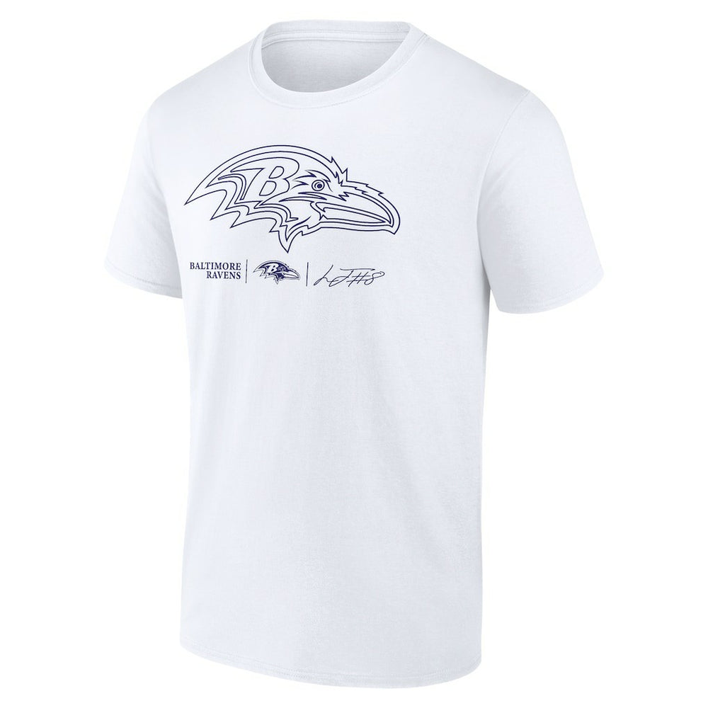 Baltimore Ravens Lamar Jackson  Tonal Name & Number T-Shirt | NFL Near me