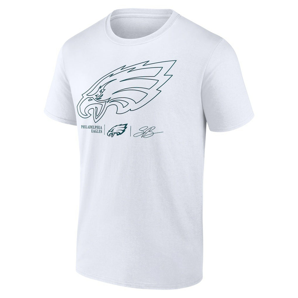Philadelphia Eagles Saquon Barkley  Tonal Name & Number T-Shirt | NFL Outlet