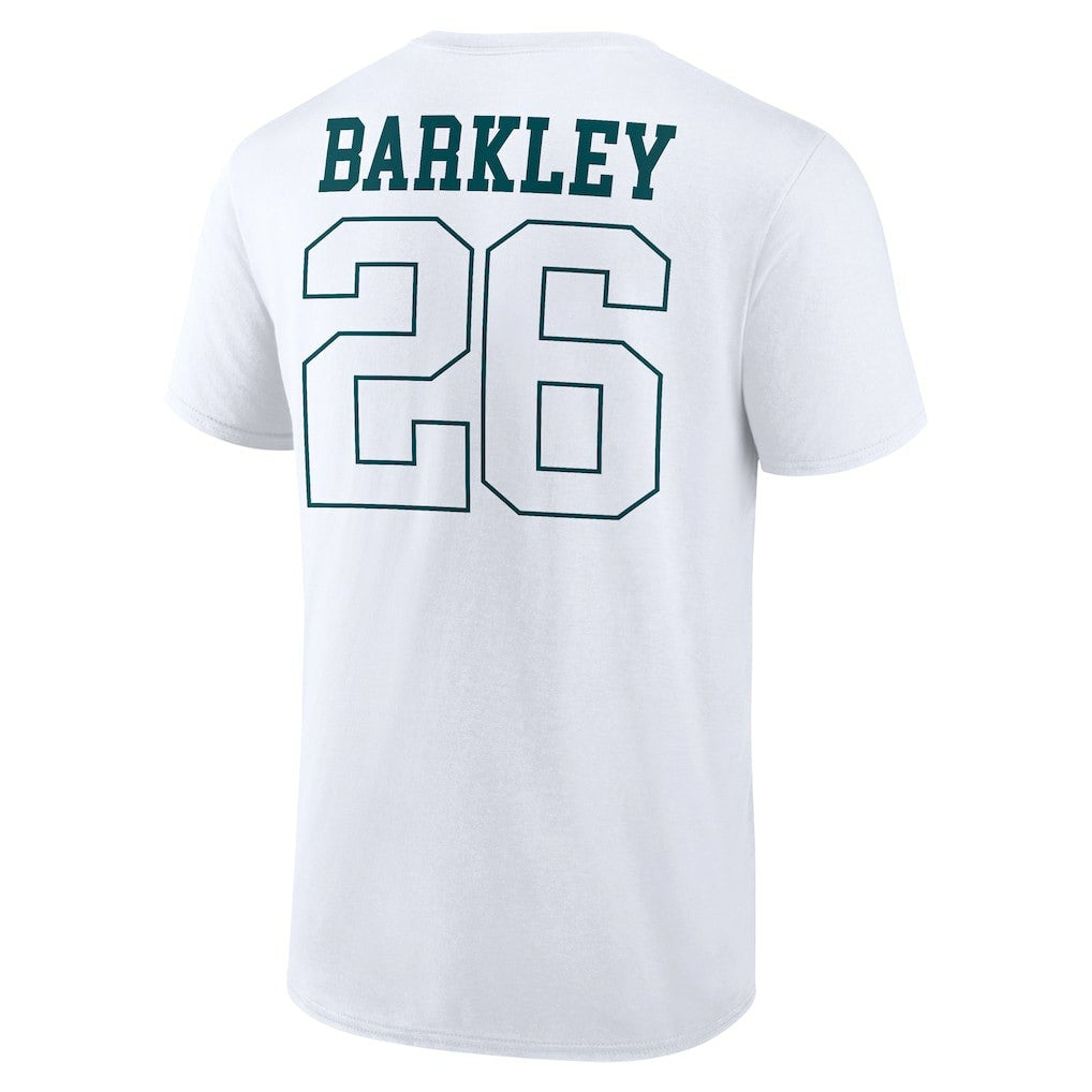 Philadelphia Eagles Saquon Barkley  Tonal Name & Number T-Shirt | NFL Outlet
