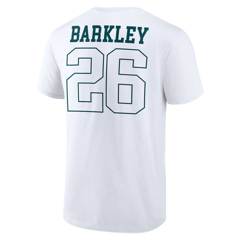 Philadelphia Eagles Saquon Barkley  Tonal Name & Number T-Shirt | NFL Outlet