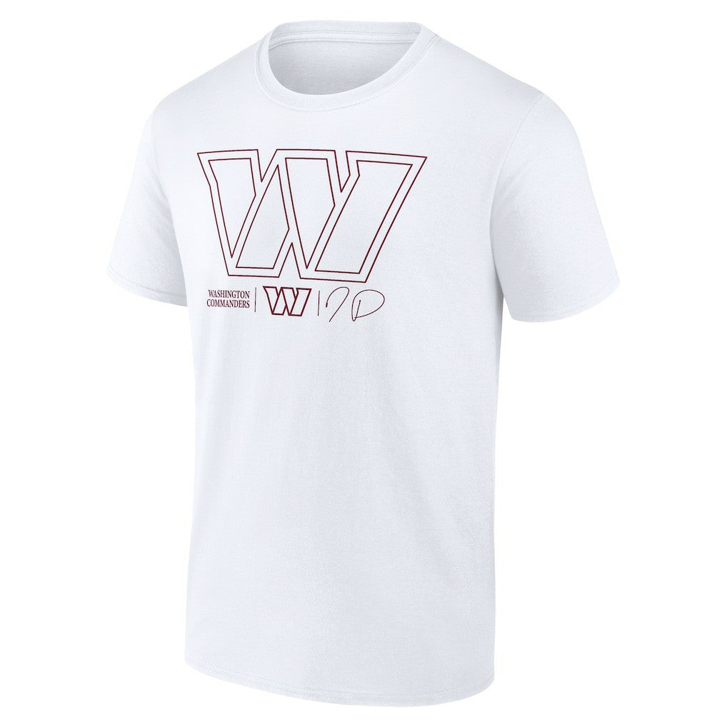 Washington Commanders Jayden Daniels  Tonal Name & Number T-Shirt | NFL Near me