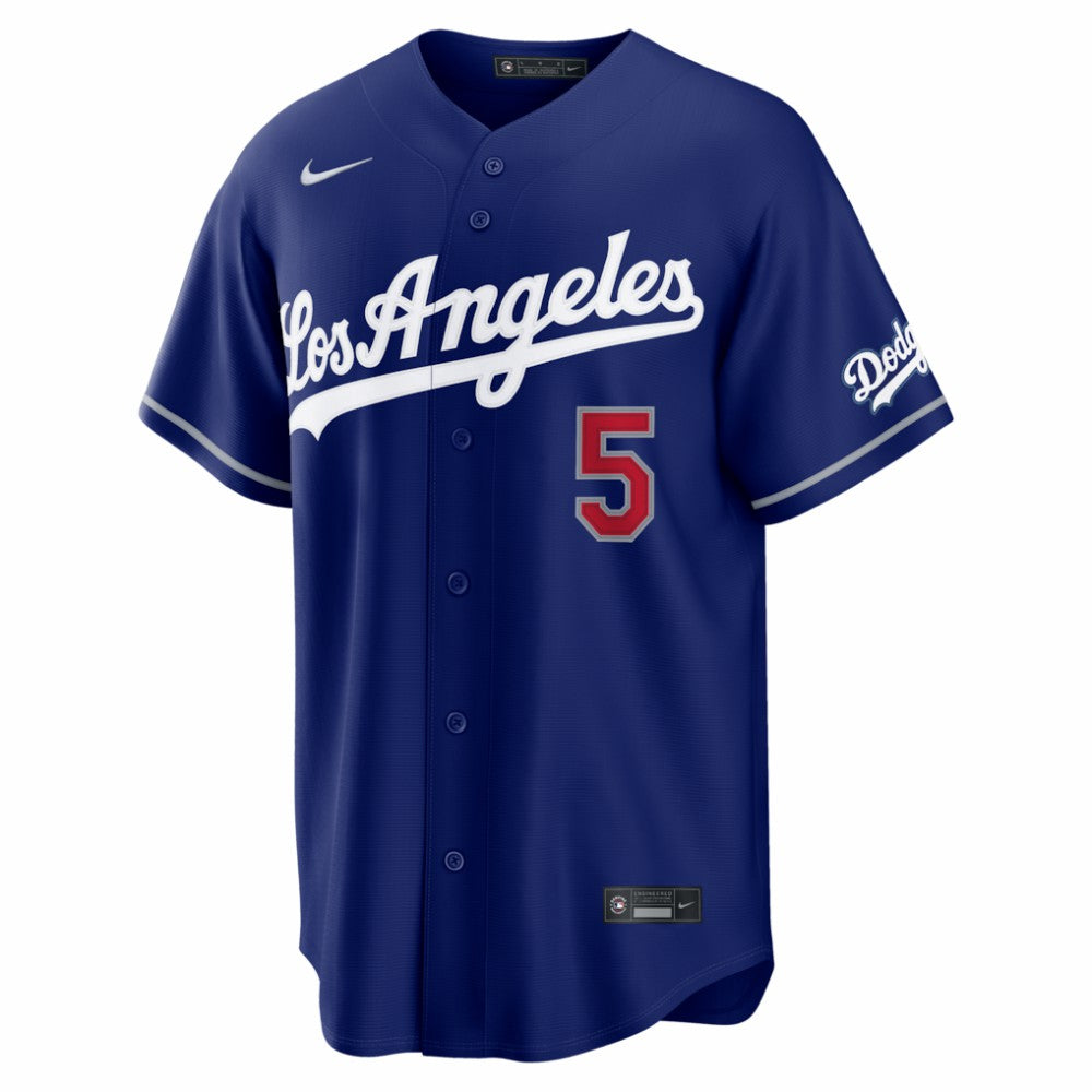 Freddie Freeman Los Angeles Dodgers Nike Alternate Stadium Jersey - MLB Jerseys
