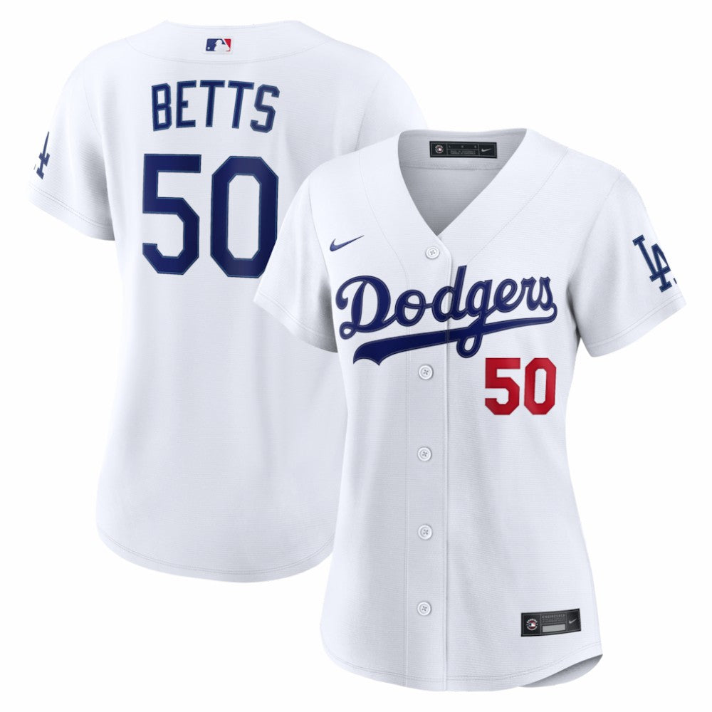 Mookie Betts Los Angeles Dodgers Nike Women's Home Stadium Jersey - MLB Jerseys