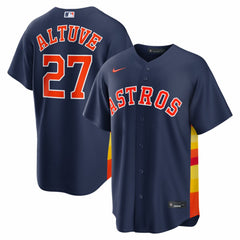 Jose Altuve Houston Astros Nike Alternate 2 Replica Jersey - MLB Jerseys