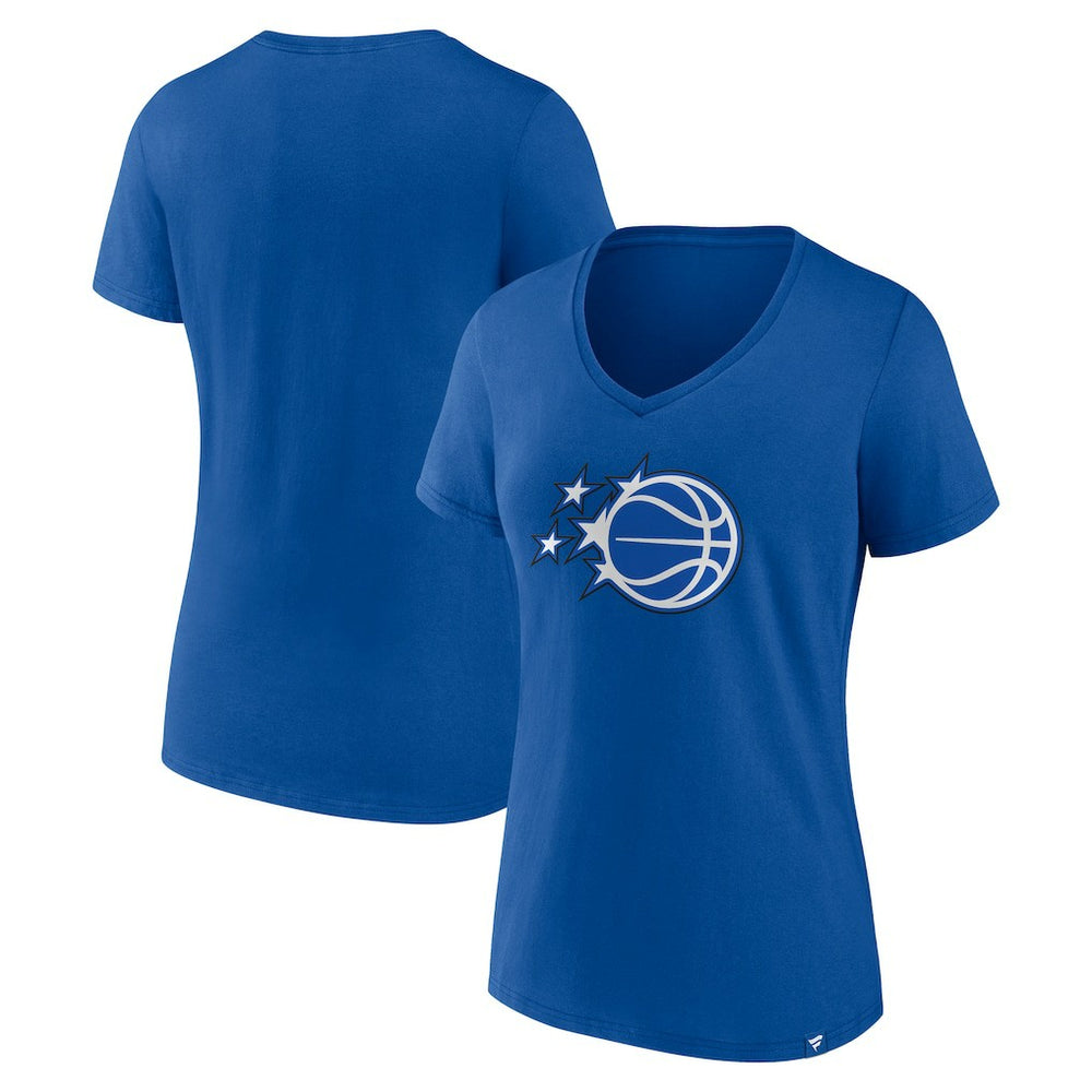 Blue Orlando Magic Women's Essential V-Neck T-Shirt | NBA