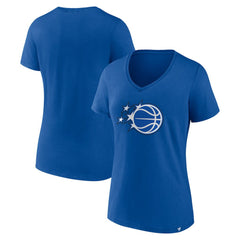 Blue Orlando Magic Women's Essential V-Neck T-Shirt | NBA