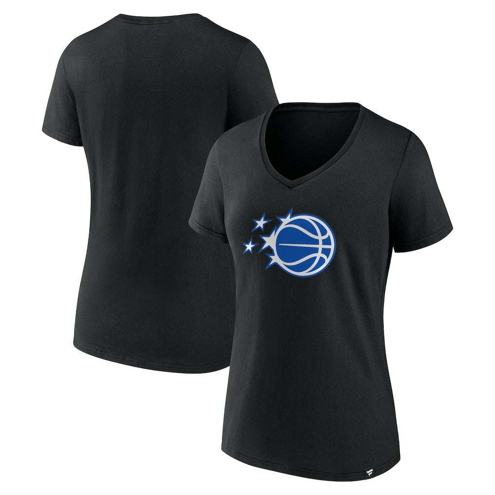 Black Orlando Magic Women's Essential V-Neck T-Shirt | NBA