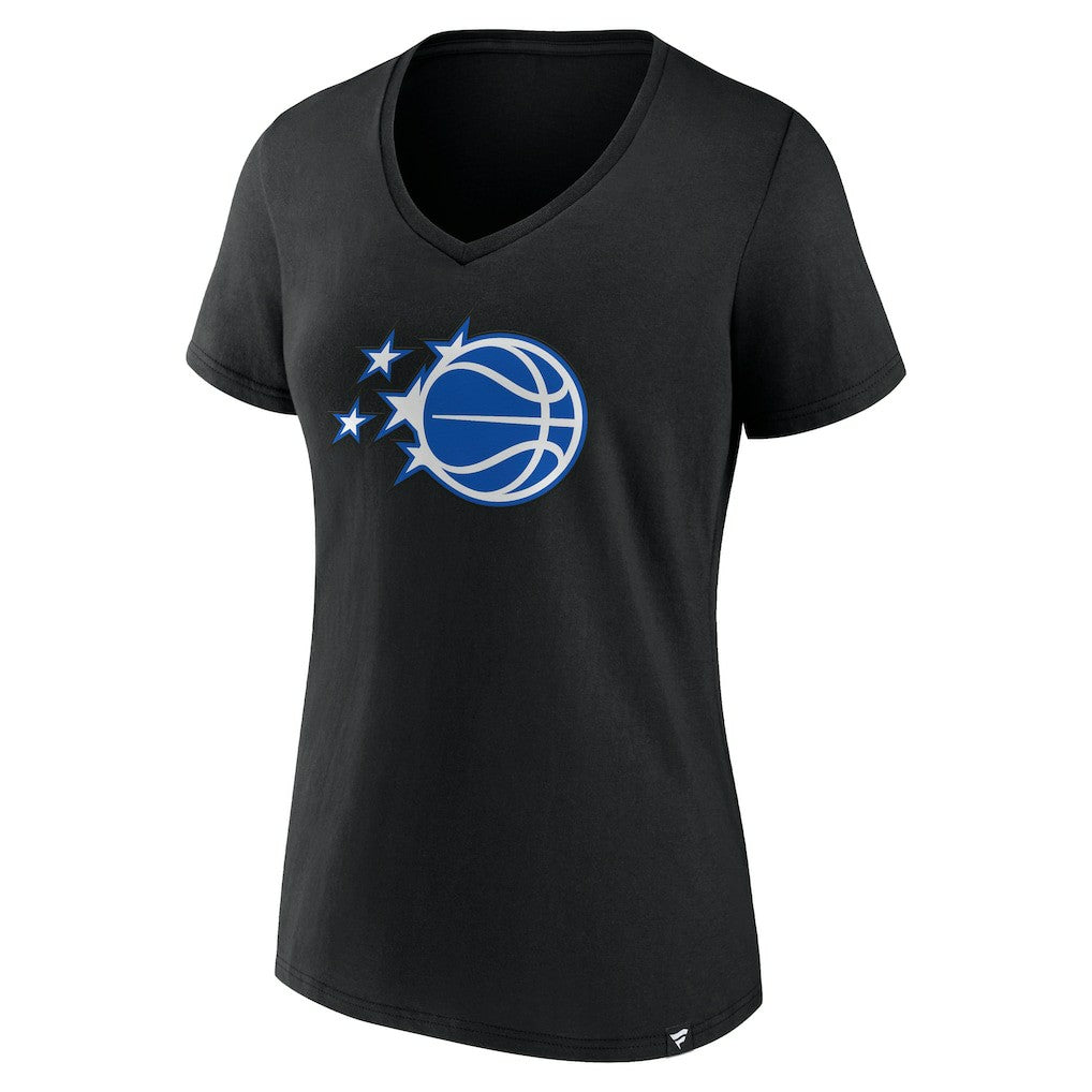 Black Orlando Magic Women's Essential V-Neck T-Shirt | NBA
